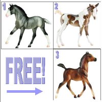 Breyer Model Horses -  Foals 3 for 2 Special Offer!